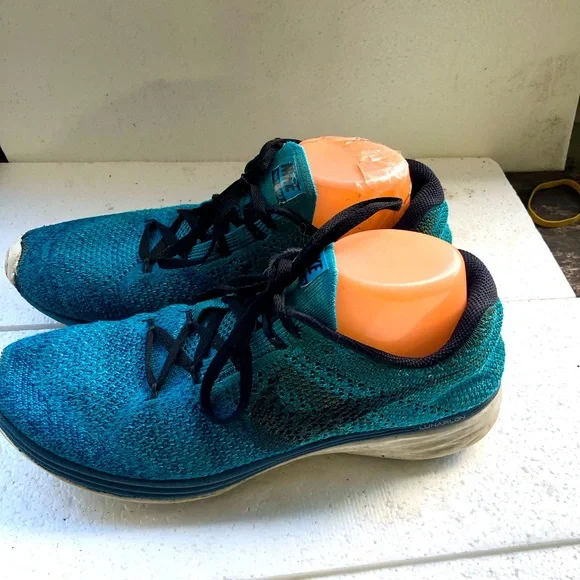 Nike Shoes Nike Flyknit Lunar 6988141 Blue White Running